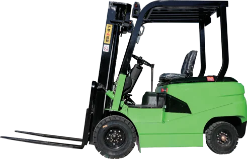 Chariot élévateur électrique vert