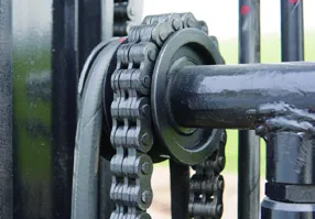 Chaînes de levage renforcées du chariot élévateur électrique 2 tonnes