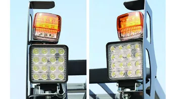 Éclairage LED du chariot élévateur électrique 5 tonnes