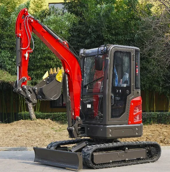 Mini-pelle 3 tonnes moteur Kubota avec cabine climatisée MP-30